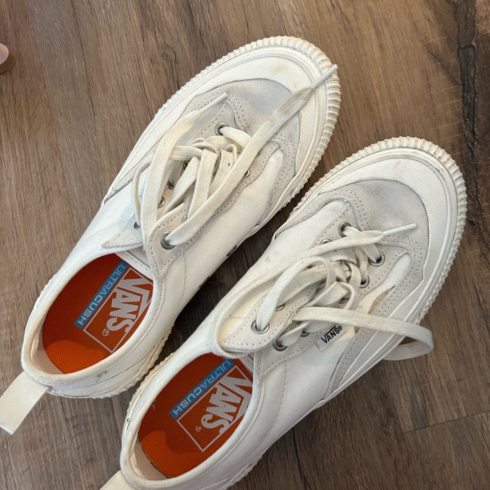 Vans White Sneakers